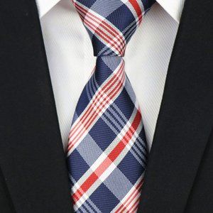 Woven Silk Tie Formal Necktie